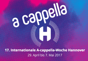 Logo 17. A-capella-Woche Hannover
